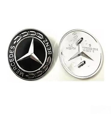 stilove pl: Mercedes znak hauba A, B, ML. Znak za haubu na ubadanje - 57mm. ✨ Znak — 3