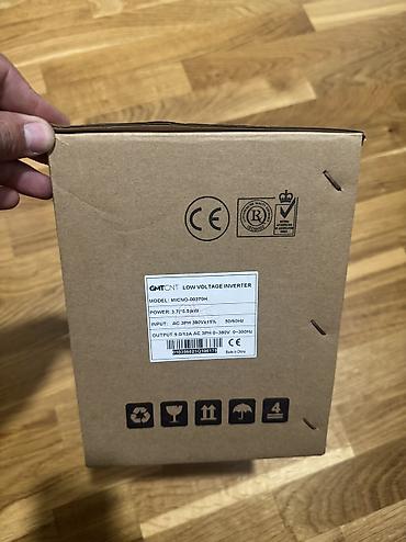 i̇nvertor: GMT CNT VFD/invertor – 3 faz, 3.7–5.5 kW Model: MICNO-00370H (Low — 4