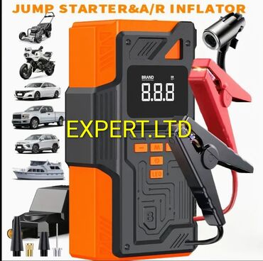 Avtomobil akkumulator zaryadkalari: Avtomobil üçün (2-si 1-də) Jump Starter və Kompressor. Xüsusiyyətlər — 1