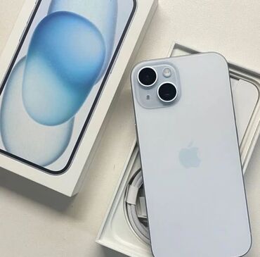 iphone 15 lalafo: IPhone 15, 128 GB, Blue Titanium, Face ID