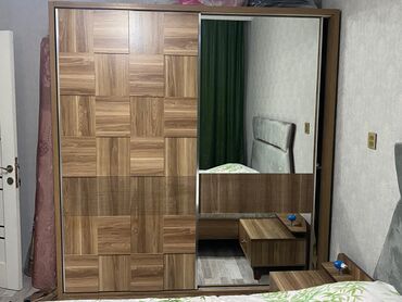 Yataq otağı dəstləri: İkinəfərlik çarpayı, Dolab — 1