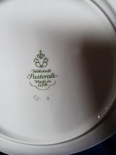 Ostali antikviteti: Set 1948 do 1968g.Volkstedt Pastorale Istocna Nemacka. Trodelni — 2