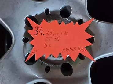 auto l: ALUMINIJUMSKE FELNE 34. 16 5 X 112 | 34. ALU FELNE 7.5 jot x 16 ET — 4
