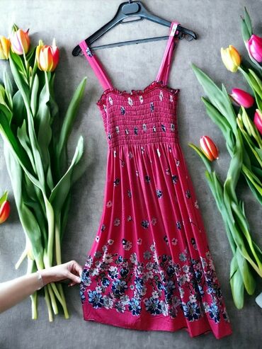haljina butik: L (EU 40), bоја - Roze, Drugi stil, Na bretele