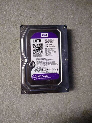 жесткий пк: Накопитель, Б/у, Western Digital (WD), HDD, 1 ТБ, 3.5", Для ПК