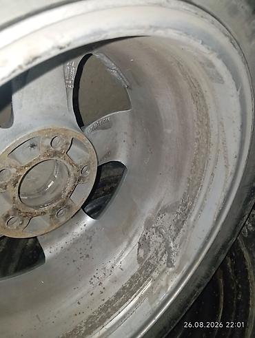 мерс зеркало: Литые Диски R 15 Mercedes-Benz, Комплект, отверстий - 5, Б/у — 1