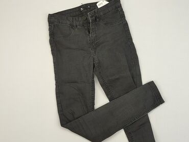 spódniczka jeansowe czarne: Jeans, XS (EU 34), condition - Good