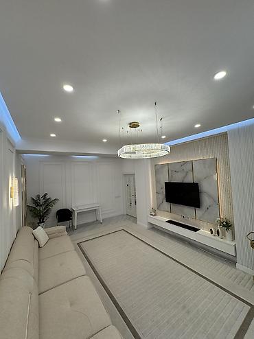 2 bedroom: 2 комнаты, 100 м², Асанбай мкр Элитка, 2 этаж, Дизайнерский ремонт — 5