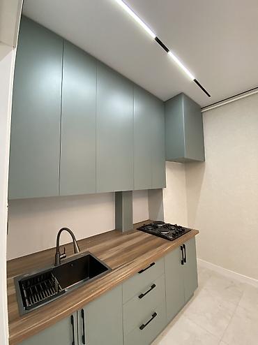 Продажа квартир: Студия, 56 м², Аламедин-1 мкр Элитка, 2 этаж, Свежий ремонт — 17