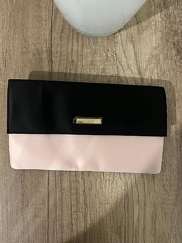 ricci: Клатч Nina Ricci. Оригинал. Новый. Цвет чёрный с розовым. Можно — 2