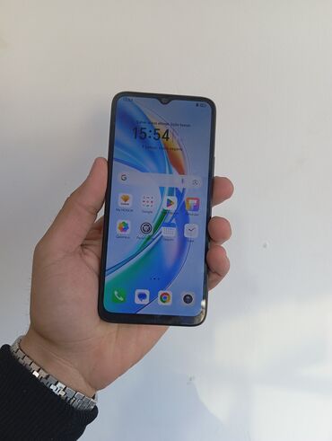 honor 20 pro qiymeti: Honor X5, 64 GB, rəng - Boz, Düyməli, Barmaq izi, İki sim kartlı