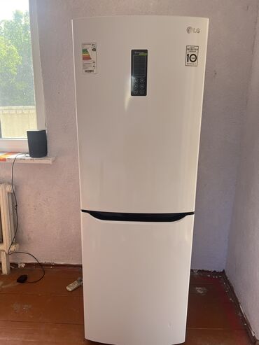 бытовая техника ош цены: Холодильник LG, Б/у, Двухкамерный, Total no frost, 60 * 174 * 66