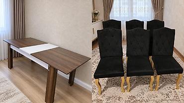 ✅Tecili masa Desti satılır 250 manata 6 stulla
Unvan Gunewli afa E