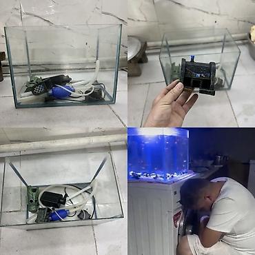 Аквариумный комплект для дома/офиса Без рыбок 40 литровый аквариум 🐠🐟