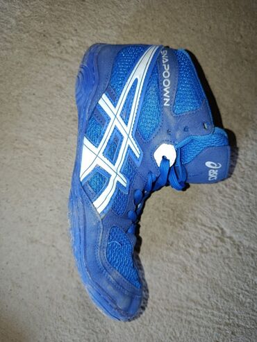 Кроссовки и спортивная обувь: Мужские кроссовки, 38, Asics, Новый, цвет - Синий, Самовывоз — 9