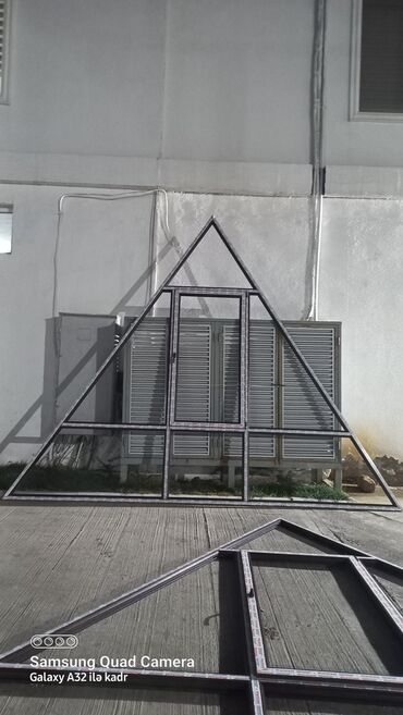 qapi ustanovka: Plastik üçbucaq Pəncərə
Sifariş qəbul olunur