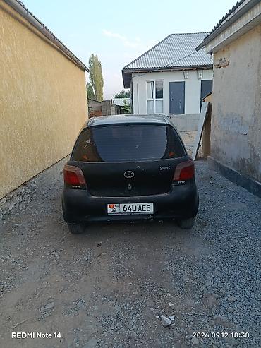 beta ff: Toyota Yaris: 2003 г., 0.1 л, Механика, Бензин, Хэтчбэк — 4