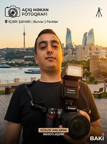 nilufer baki konserti: ​📸 Açıq Havadə Peşəkar Fotosessiya (İçərişəhər, Bulvar, Parklar) ​Süni — 1