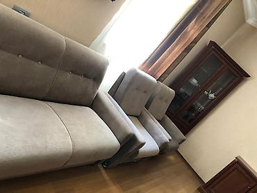 Divan və kreslo dəstləri: Yeni, Divan, 2 kreslo, Bazalı, Açılan — 2
