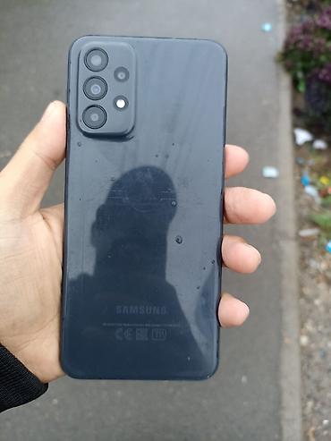 Samsung Galaxy A23, Б/у, 64 ГБ, цвет - Черный, 2 SIM