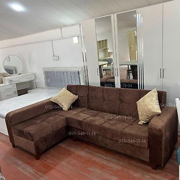 Ev üçün mebel: Künc divan, Yeni, Açılan, Bazalı — 1