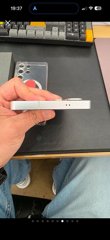 ssd 2t: Samsung Galaxy S25 Ultra, Б/у, 512 ГБ, цвет - Серебристый, 1 SIM, eSIM — 1