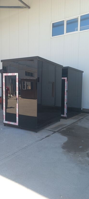 Plastik qapılar: Mühafi̇zələr üçün şüşəli̇ butka. 150x150=2200 man 150x200 =2500