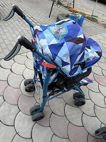 зонт для коляски: Коляска, цвет - Фиолетовый, Б/у, Самовывоз — 3
