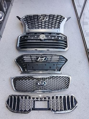 Набор передних решеток радиатора для автомобилей Hyundai Polisad, Kia