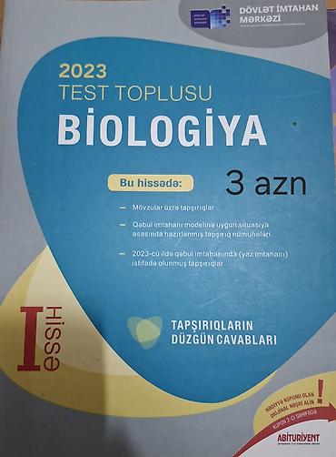 Книги и журналы: Abituriyentlər üçün hazırlıq, test topluları və əlavə kitablar. Test — 6