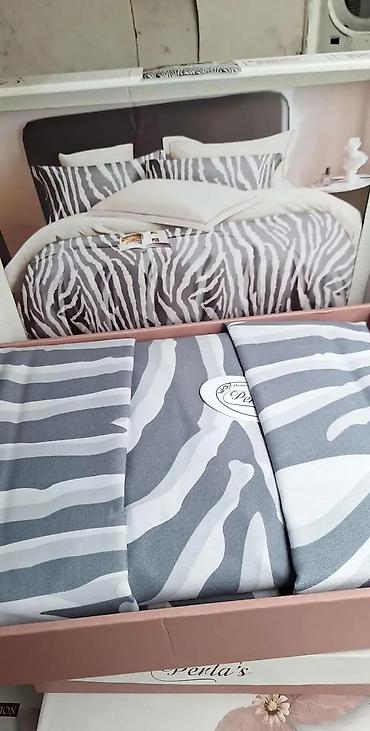 Posteljina: Komplet posteljine Perla’s – više dezena Vel:200x220 - Materijal — 2