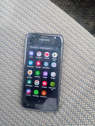 телефон танк 3: Samsung Galaxy J3 2017, Б/у, 32 ГБ, цвет - Черный, 2 SIM