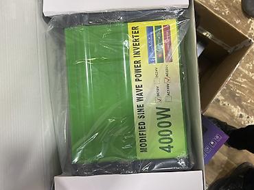 инвертор для машины: Инвертор мощности 4000W (Modified Sine Wave) Назначение: - — 2