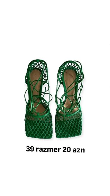 eqa shoes ecemi unvan: Туфли, Размер: 39, цвет - Зеленый, Новый