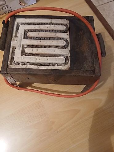 elektrikli pec: Məhsul: Elektrik soba/qızdırıcı plitə (spiral rezistorlu) Təsvir: - — 1