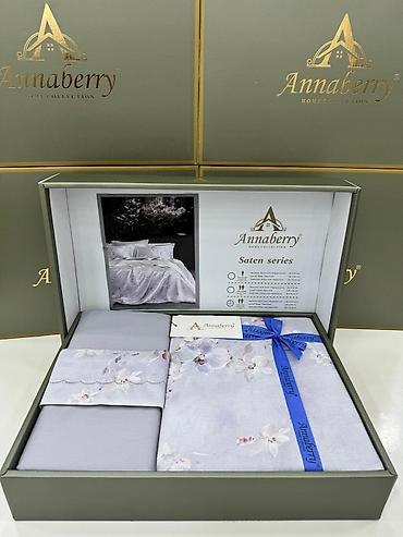 annaberry textile: Annaberry Home Collection – Saten Series yataq dəsti - Material — 6