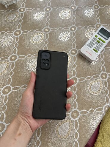 Redmi: Redmi 11, 128 GB, rəng - Qara, Barmaq izi, İki sim kartlı