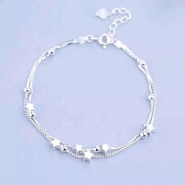 silver 925: Charm bracelet, Material: Silver