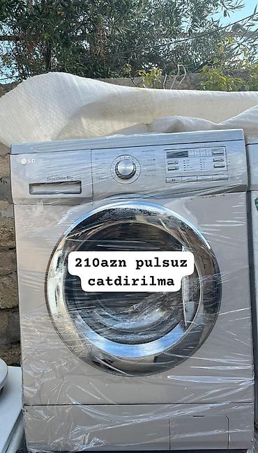 LG paltaryuyan maşın – Direct Drive 6 kg - Ön yükləməli, paslanmayan lalafo.az -da LG paltaryuyan maşın – Direct Drive 6 kg - Ön yükləməli, paslanmayan