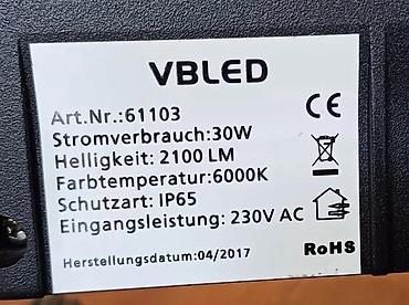 Rasveta: Reflektor VBLED 61103 ✨ Najjeftinije na KP-u ✨ Kvalitetan LED — 10