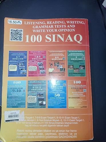 Тесты: Məhsul: “100 Sınaq İmtahanı – English 11” (First edition) Məhsul tam — 2