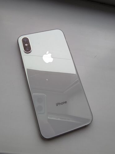 телефоны xiaomi 12: IPhone Xs, Б/у, 64 ГБ, Белый, Чехол, 74 %