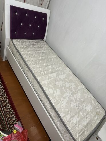 двухъярусные кровать детский бу: Керебет, Колдонулган, Кыздар үчүн, Матрас, ДСП, Өзү алып кетүү