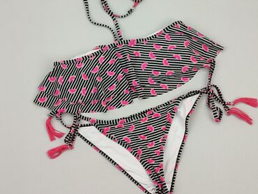 sinsay różowa sukienki: Two-piece swimsuit SinSay, S (EU 36), Synthetic fabric, condition - Perfect
