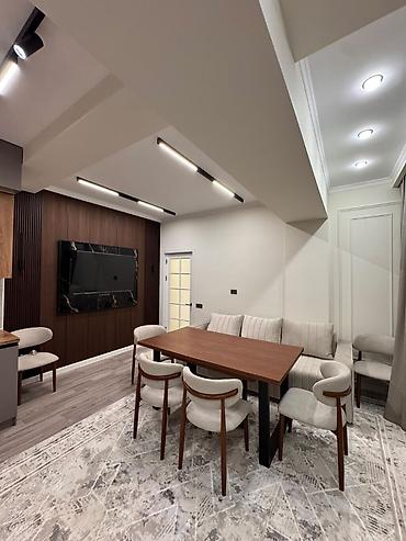 flat osh: 2 комнаты, 55 м², Пишпек Элитка, 13 этаж, Дизайнерский ремонт — 10