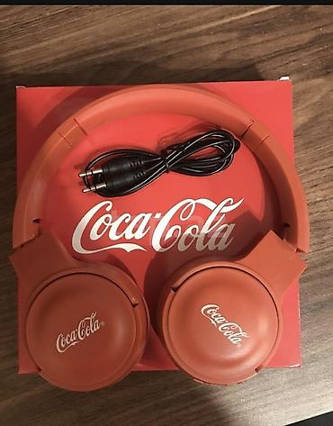Coca‑Cola temalı qulaqlıq Bluetooth dəstəyidə var - Rəng: Coca‑Cola