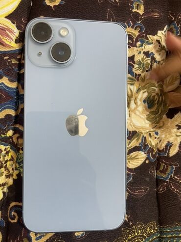 купить правый наушник airpods 2 бу: IPhone 14, Колдонулган, 128 ГБ, Көк, Заряддоочу түзүлүш, Каптама, 78 %