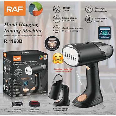 raf ütü: №: 7399 Məhsulun adı: Əl buxarlayıcısı RAF 1160B Black Brend: RAF — 2