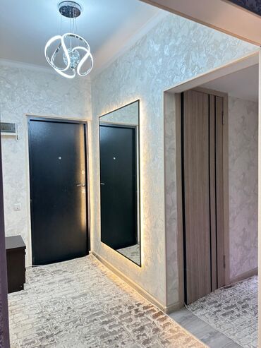 сдаю квартиру мкр аламедин 1: 3 комнаты, 70 м², 105 серия, 1 этаж, Евроремонт