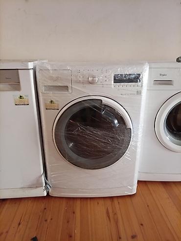 Paltaryuyan maşınlar: Paltaryuyan maşın Whirlpool, 8 kq, Yeni, Avtomat, Qurutmasız, Kredit yoxdur, Pulsuz çatdırılma — 1